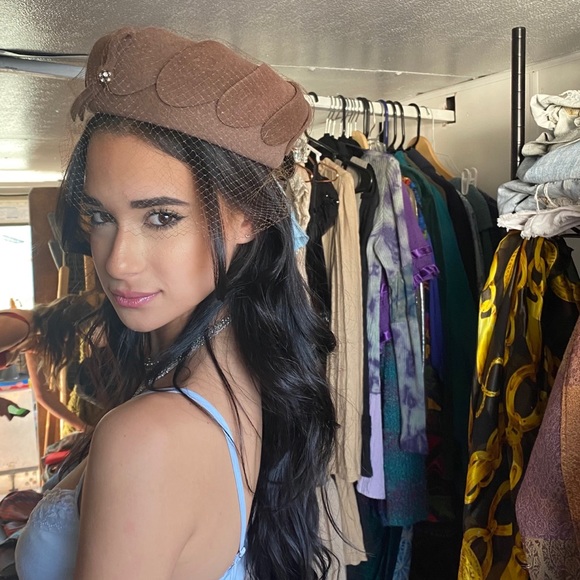Vintage 1960’s Jackie Kennedy inspired hat main image 4